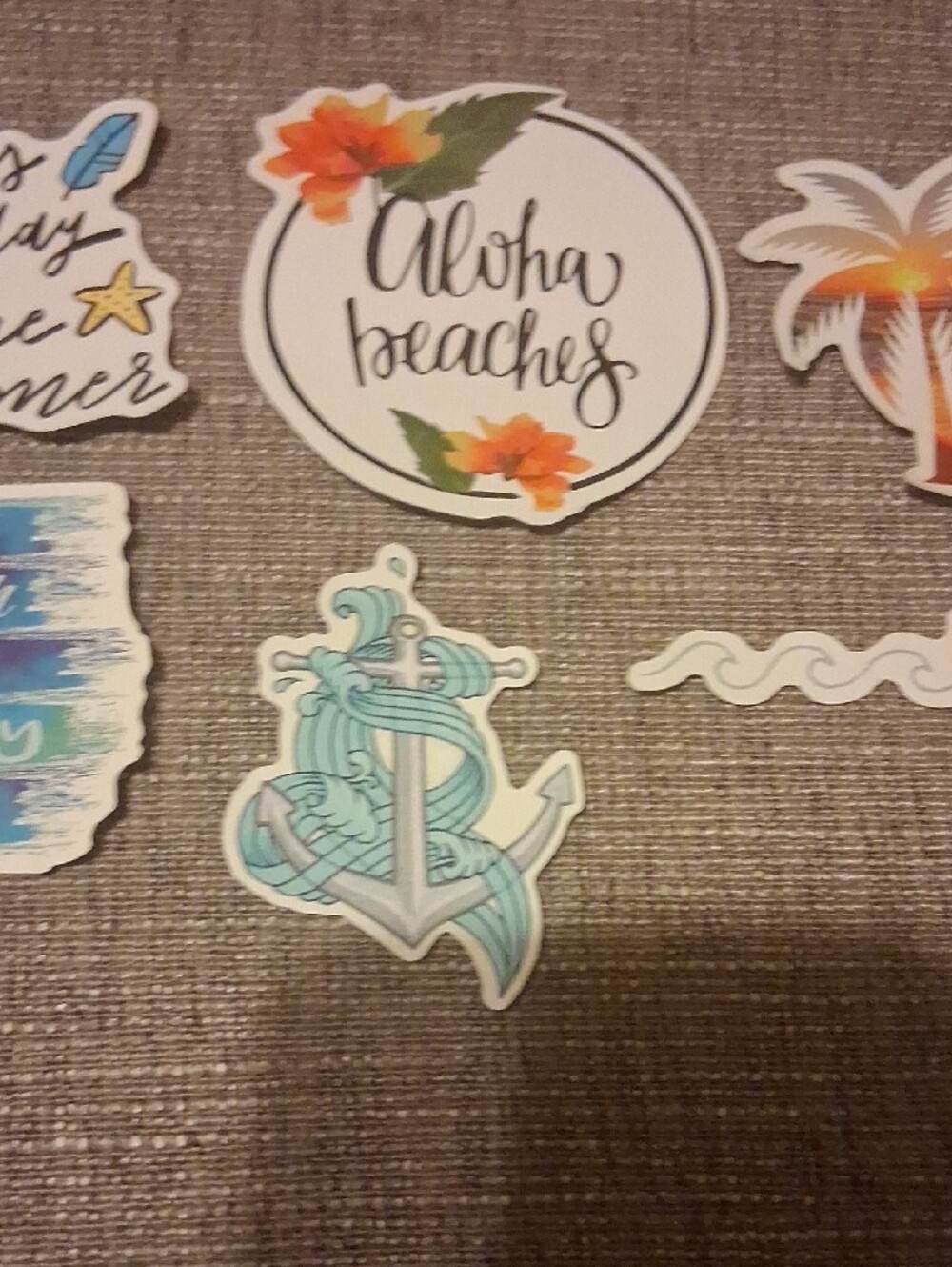Beach-Themed Sticker Set - Multicolor - Picture 3 of 4